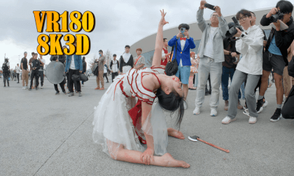 What role does she cosplay? VR Video What role does she cosplay? VR