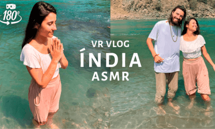 🌊 ASMR VLOG ✨ Paz e Purificação no Ganges, Índia (VR 180°) Fala Suave e Sons de Rio para Relaxar VR Video 🌊 ASMR VLOG ✨ Paz e Purificação no Ganges, Índia (VR 180°) Fala Suave e Sons de Rio para Relaxar VR
