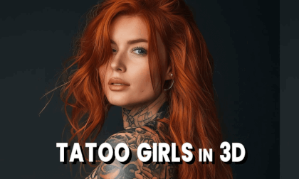 Tattooed Girls Ep#1 | SBS 3D 8K Tattooed Girls Ep#1 | SBS 3D 8K