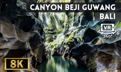 Exploring the Hidden Canyon Beji Guwang, Bali VR Video Exploring the Hidden Canyon Beji Guwang, Bali VR