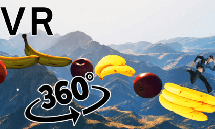 VR 360 Video: Fruit Runner in the Sky - Virtual Reality Adventure | 4K RTX! VR Video VR 360 Video: Fruit Runner in the Sky - Virtual Reality Adventure | 4K RTX! VR