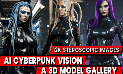 AI Cyberpunk Vision: A 3D Model Gallery AI Cyberpunk Vision: A 3D Model Gallery