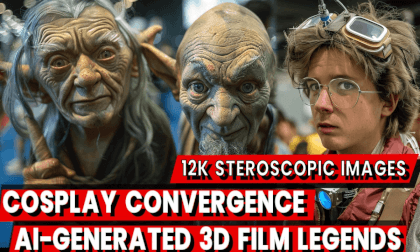 Cosplay Convergence: AI-Generated 3D Film Legends VR Video Cosplay Convergence: AI-Generated 3D Film Legends VR