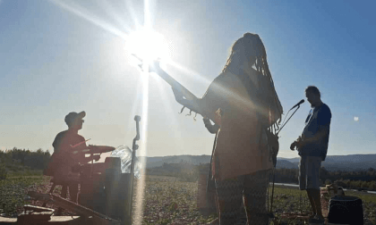Rehearsal by the River with DIY Instruments and DIY Solar Amps Rehearsal by the River with DIY Instruments and DIY Solar Amps