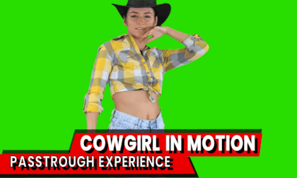 Cowgirl in Motion: Dance of the West in Passthrough VR Video Cowgirl in Motion: Dance of the West in Passthrough VR