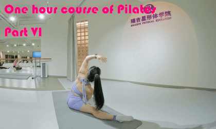 One hour course of Pilates Part Ⅵ VR Video One hour course of Pilates Part Ⅵ VR