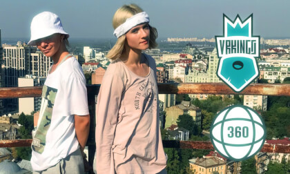 ON THE ROOFTOP,  HIP-HOP CHOREO VR Video ON THE ROOFTOP,  HIP-HOP CHOREO VR