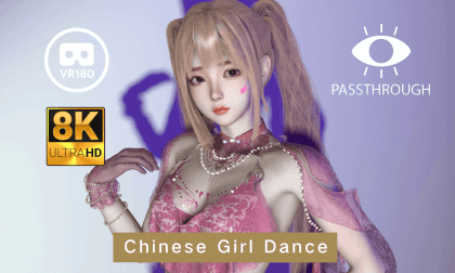 Chinese Girl Classical Dance ‘zui hua yin’ - 8K VAM MMD Passthrough VR Video Chinese Girl Classical Dance ‘zui hua yin’ - 8K VAM MMD Passthrough VR