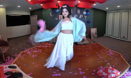 狸妖妖20240910 狂々撫子 疯狂抚子  3D VR 180 8K VR Video 狸妖妖20240910 狂々撫子 疯狂抚子  3D VR 180 8K VR