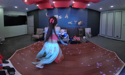 狸妖妖20240912001 桃花诺 3D VR 180 8K VR Video 狸妖妖20240912001 桃花诺 3D VR 180 8K VR
