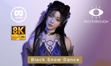 Lovely Witch Girl Otaku Dance - VAM MMD 8K Passthrough VR Video Lovely Witch Girl Otaku Dance - VAM MMD 8K Passthrough VR