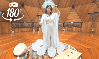 VR ASMR: Purificação com Frequências Curativas ♡ Meditação + Sound Healing para Dormir e Relaxar VR Video VR ASMR: Purificação com Frequências Curativas ♡ Meditação + Sound Healing para Dormir e Relaxar VR