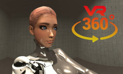Android Girl AVA VR 360° Android Girl AVA VR 360°