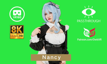 Nancy - 8K - Passthrough - ASMR Nancy - 8K - Passthrough - ASMR