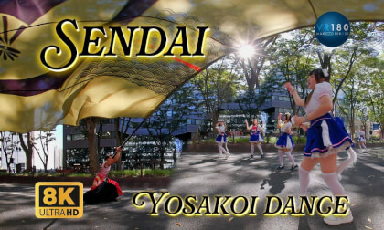 Yosakoi dance festival at Sendai, Miyagi -Travel Japan - VR Video Yosakoi dance festival at Sendai, Miyagi -Travel Japan - VR