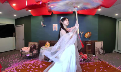 狸妖妖20241007001 玉门关 3D VR 180 8K VR Video 狸妖妖20241007001 玉门关 3D VR 180 8K VR