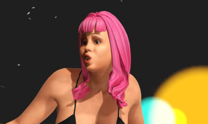 Pinky-02-talk VR Video Pinky-02-talk VR