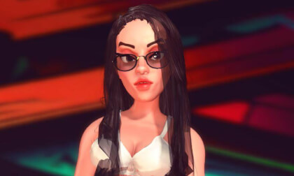 Hot 3d Model Gigi intro VR video Hot 3d Model Gigi intro VR video