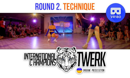 Technique round of International Twerk Champions (Ukraine Preselection) Technique round of International Twerk Champions (Ukraine Preselection)