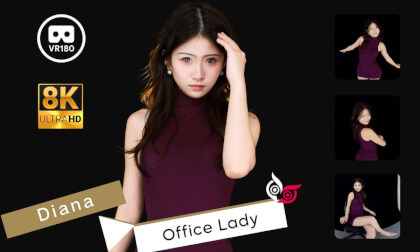 Model - Diana Part 1 Office Lady 8K 3D VR180 ASMR VR Video Model - Diana Part 1 Office Lady 8K 3D VR180 ASMR VR