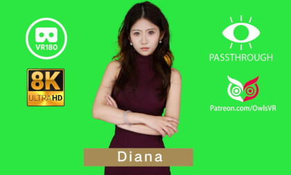 Diana - 8K - Passthrough VR Video Diana - 8K - Passthrough VR