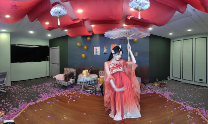狸妖妖20241015001 青城山下白素贞 3D VR 180 8K VR Video 狸妖妖20241015001 青城山下白素贞 3D VR 180 8K VR