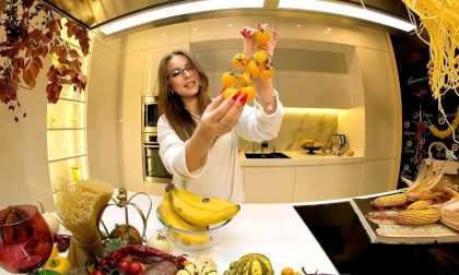 Olena's kitchen. First try to make ASMR video. VR Video Olena's kitchen. First try to make ASMR video. VR
