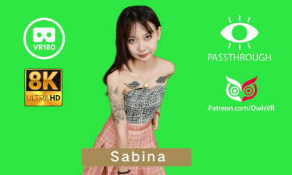 Sabina - 8K - Passthrough VR Video Sabina - 8K - Passthrough VR
