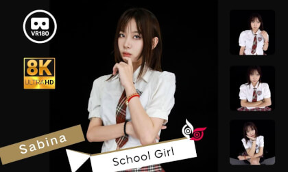 Model - Sabina Part 2 School Girl 8K 3D VR180 ASMR VR Video Model - Sabina Part 2 School Girl 8K 3D VR180 ASMR VR