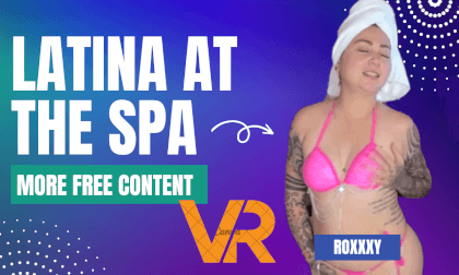 Sexy Latina wears a Hot Bikini at the Wet Spa VR Video Sexy Latina wears a Hot Bikini at the Wet Spa VR