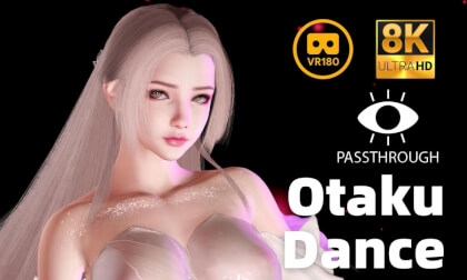 Beautiful Lady Otaku Dance - 8K 3D 180° VAM MMD Passthrough VR Video Beautiful Lady Otaku Dance - 8K 3D 180° VAM MMD Passthrough VR
