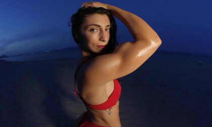 Elena Beach Shooting VR Video Elena Beach Shooting VR