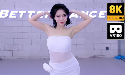 Meiyan Dances in a long white gauze skirt VR Video Meiyan Dances in a long white gauze skirt VR