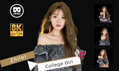 Model - Zhilei Part 1 College Girl 8K 3D VR180 ASMR VR Video Model - Zhilei Part 1 College Girl 8K 3D VR180 ASMR VR