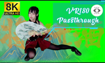 【咸猫XIANMAO】Dance『将进酒/Bringing in the Wine』中国风扇子舞蹈 VR Video 【咸猫XIANMAO】Dance『将进酒/Bringing in the Wine』中国风扇子舞蹈 VR