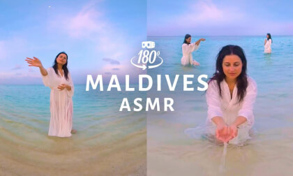 ASMR 180°✨ Maldives Relaxation | Calm Waves & Peaceful Energy VR Video ASMR 180°✨ Maldives Relaxation | Calm Waves & Peaceful Energy VR