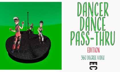dancer dance VR Video dancer dance VR