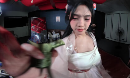 狸妖妖20241222001 新贵妃醉酒 3D VR 180 8K VR Video 狸妖妖20241222001 新贵妃醉酒 3D VR 180 8K VR