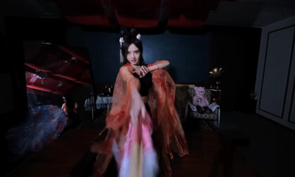狸妖妖20241223001 踏山河 3D VR 180 8K VR Video 狸妖妖20241223001 踏山河 3D VR 180 8K VR