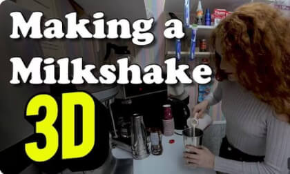 Making a Milkshake on the Cabot Trail Cape Breton Nova Scotia VR Video 180 3D Making a Milkshake on the Cabot Trail Cape Breton Nova Scotia VR Video 180 3D