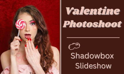 Valentines Day Photoshoot - Spatial 3D Slideshow Valentines Day Photoshoot - Spatial 3D Slideshow