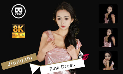 Jiangzhi Part 2 Pink Dress Lady 8K 3D VR180 ASMR VR Video Jiangzhi Part 2 Pink Dress Lady 8K 3D VR180 ASMR VR
