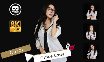 Model - Carol Part 1 Office Lady 8K 3D VR180 ASMR VR Video Model - Carol Part 1 Office Lady 8K 3D VR180 ASMR VR