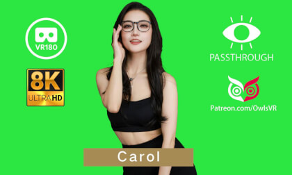 “Miniskirt” Dance Model Carol - 8K - Passthrough VR Video “Miniskirt” Dance Model Carol - 8K - Passthrough VR