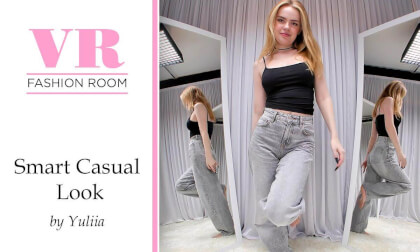 VR Fashion Room. Smart Casual Look by Yuliia VR Video VR Fashion Room. Smart Casual Look by Yuliia VR