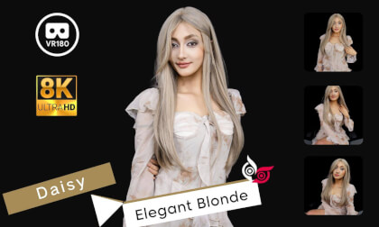 Model - Daisy Part 1 Elegant Blonde 8K 3D VR180 ASMR VR Video Model - Daisy Part 1 Elegant Blonde 8K 3D VR180 ASMR VR