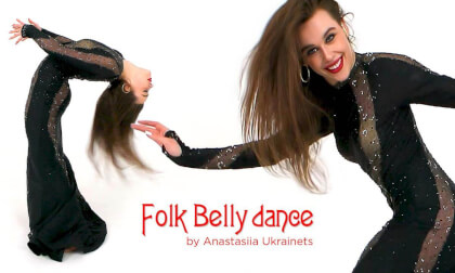 Folk Belly Dance by Anastasiia Ukrainets VR Video Folk Belly Dance by Anastasiia Ukrainets VR