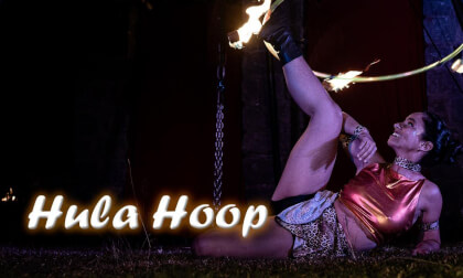 Fire Hula Hoop – Excerpt from "El Regalo del Kinde VR Video Fire Hula Hoop – Excerpt from "El Regalo del Kinde VR