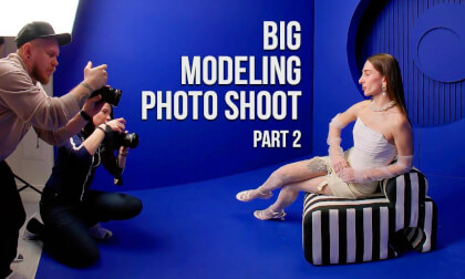 Big Modeling Photoshoot at Geometry Place. Part 2 Big Modeling Photoshoot at Geometry Place. Part 2