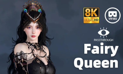 Beautiful Lady Dance - 8K 3D 180° VAM MMD Passthrough VR Video Beautiful Lady Dance - 8K 3D 180° VAM MMD Passthrough VR